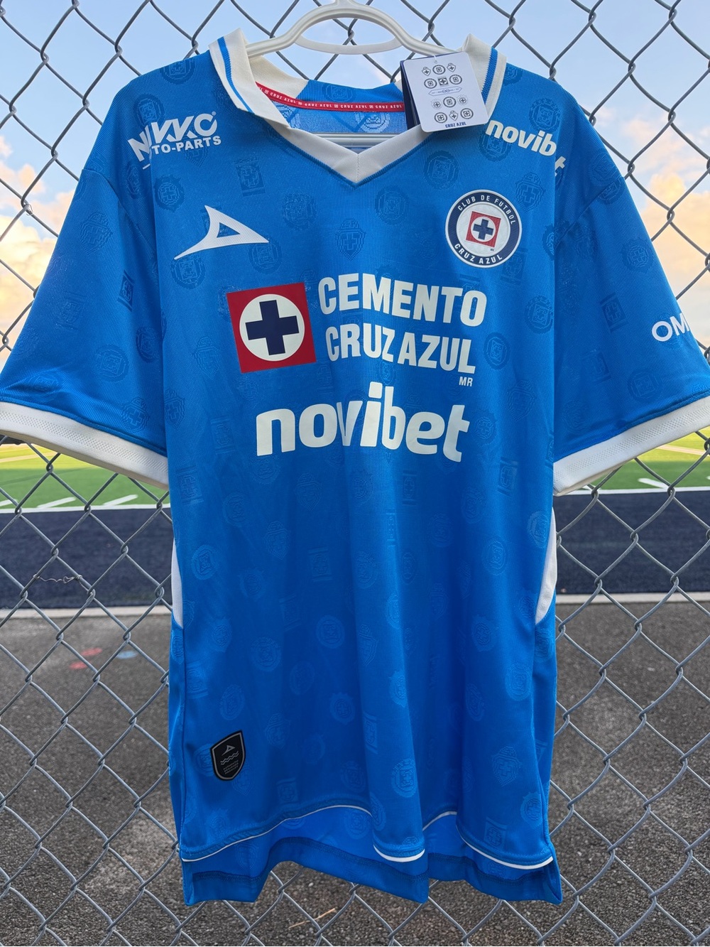 Cruz azul (Lira 6)Soccer Jersey - Blue